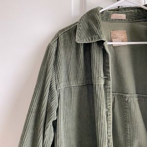 Vintage Green Corduroy Jacket